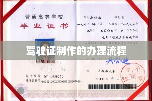 龙华新区驾驶证制作的办理流程