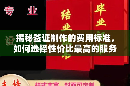 龙华新区揭秘签证制作的费用标准，如何选择性价比最高的服务？