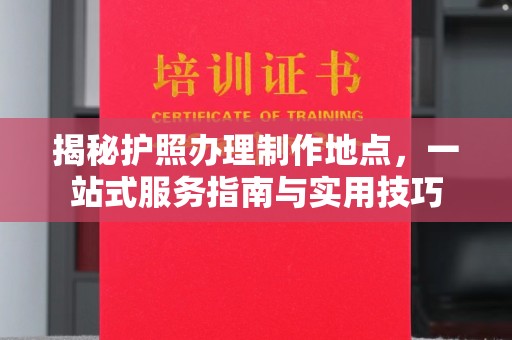 龙华新区揭秘护照办理制作地点，一站式服务指南与实用技巧