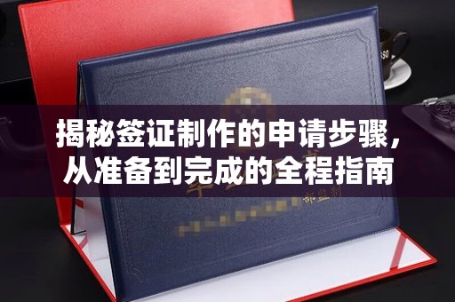 龙华新区揭秘签证制作的申请步骤，从准备到完成的全程指南