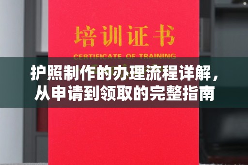 龙华新区护照制作的办理流程详解，从申请到领取的完整指南